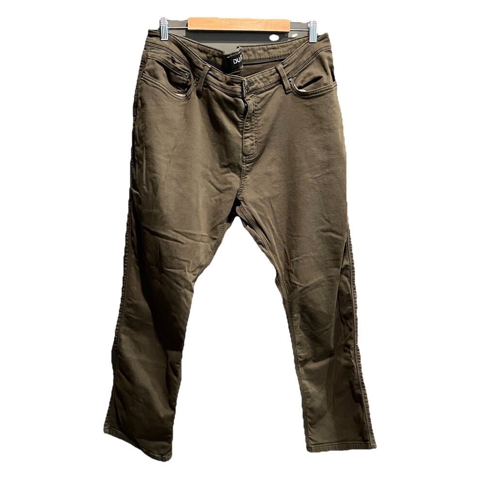 Du/er Green Denim N2X Relaxed Taper Men's‎ Jeans Size 40 x 30